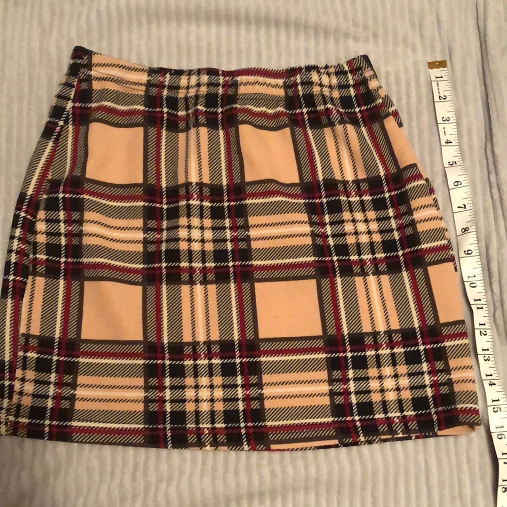 Cute plaid skirt